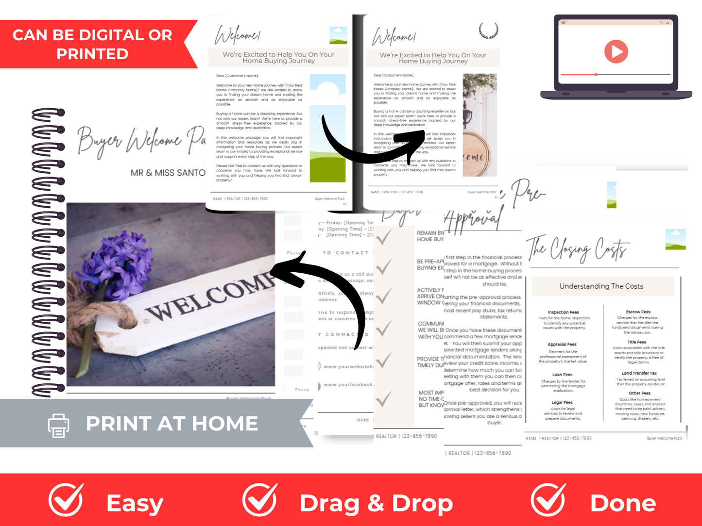 Buyer Welcome Pack Template