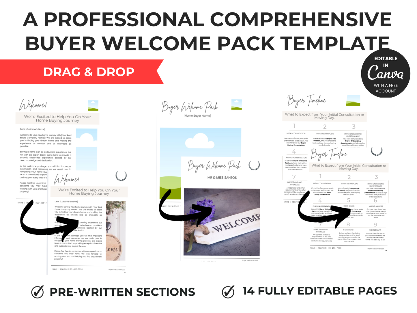 Buyer Welcome Pack Template