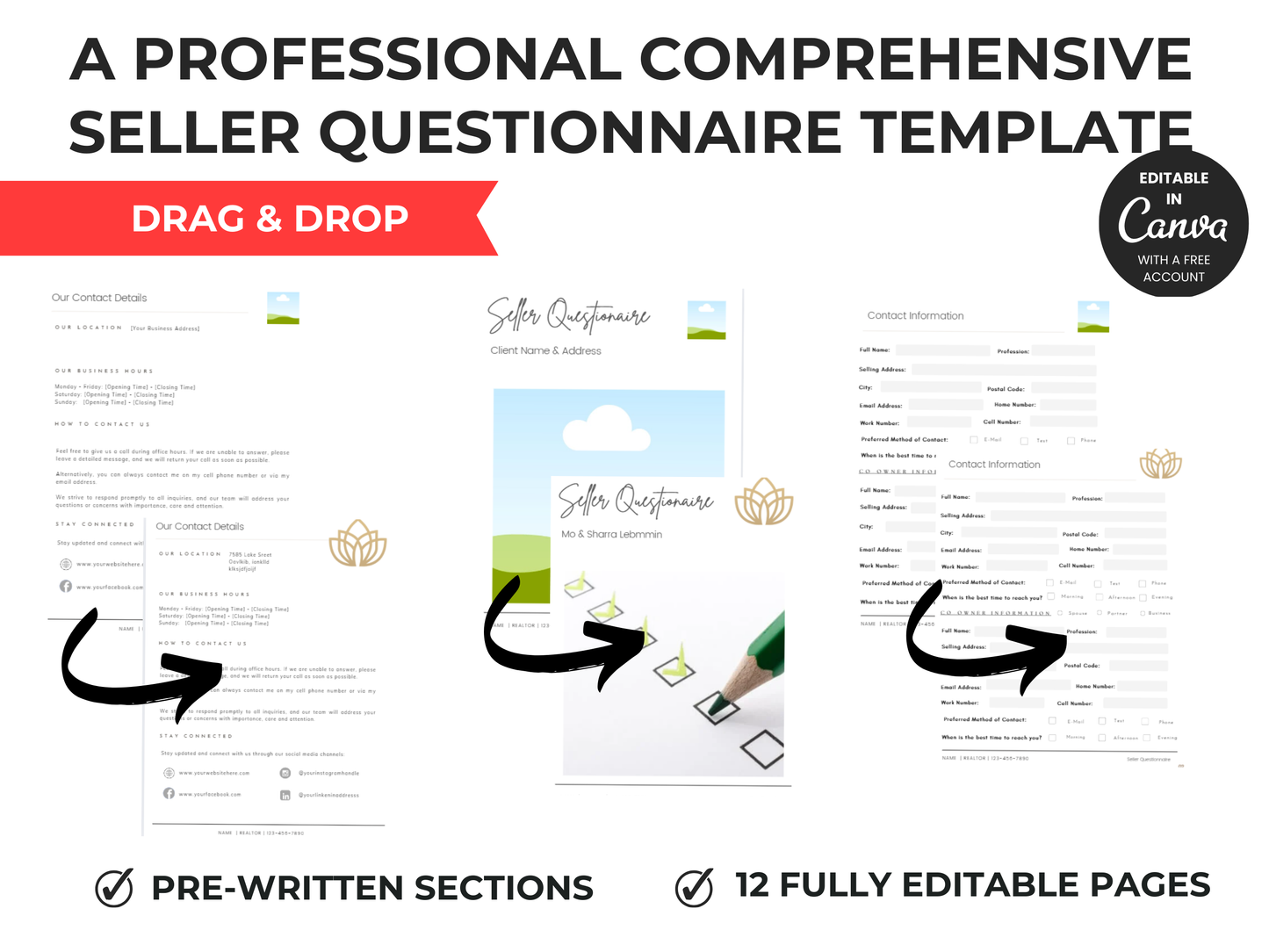 Seller Onboarding Questionnaire Template