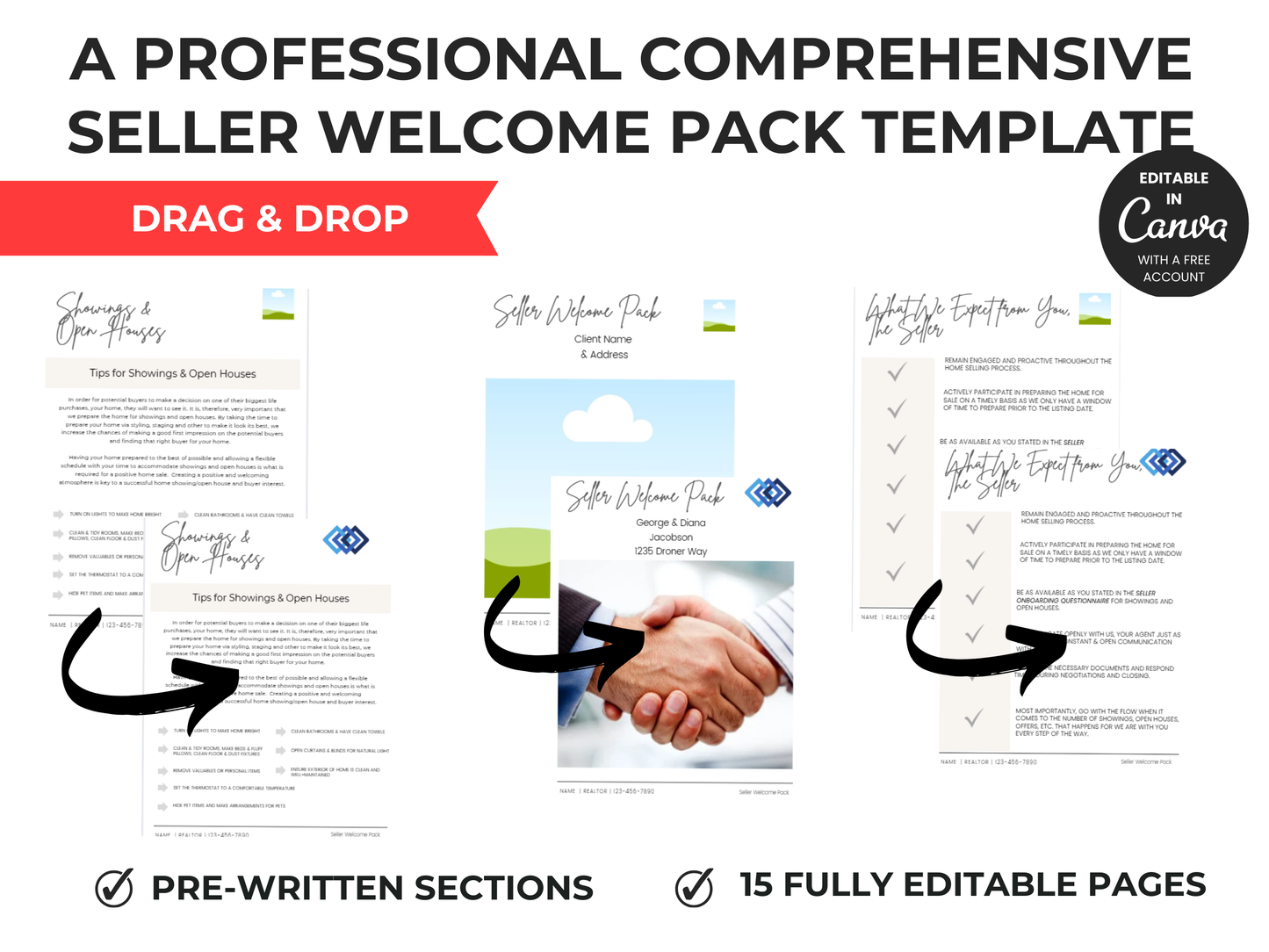 Seller Welcome Pack Template
