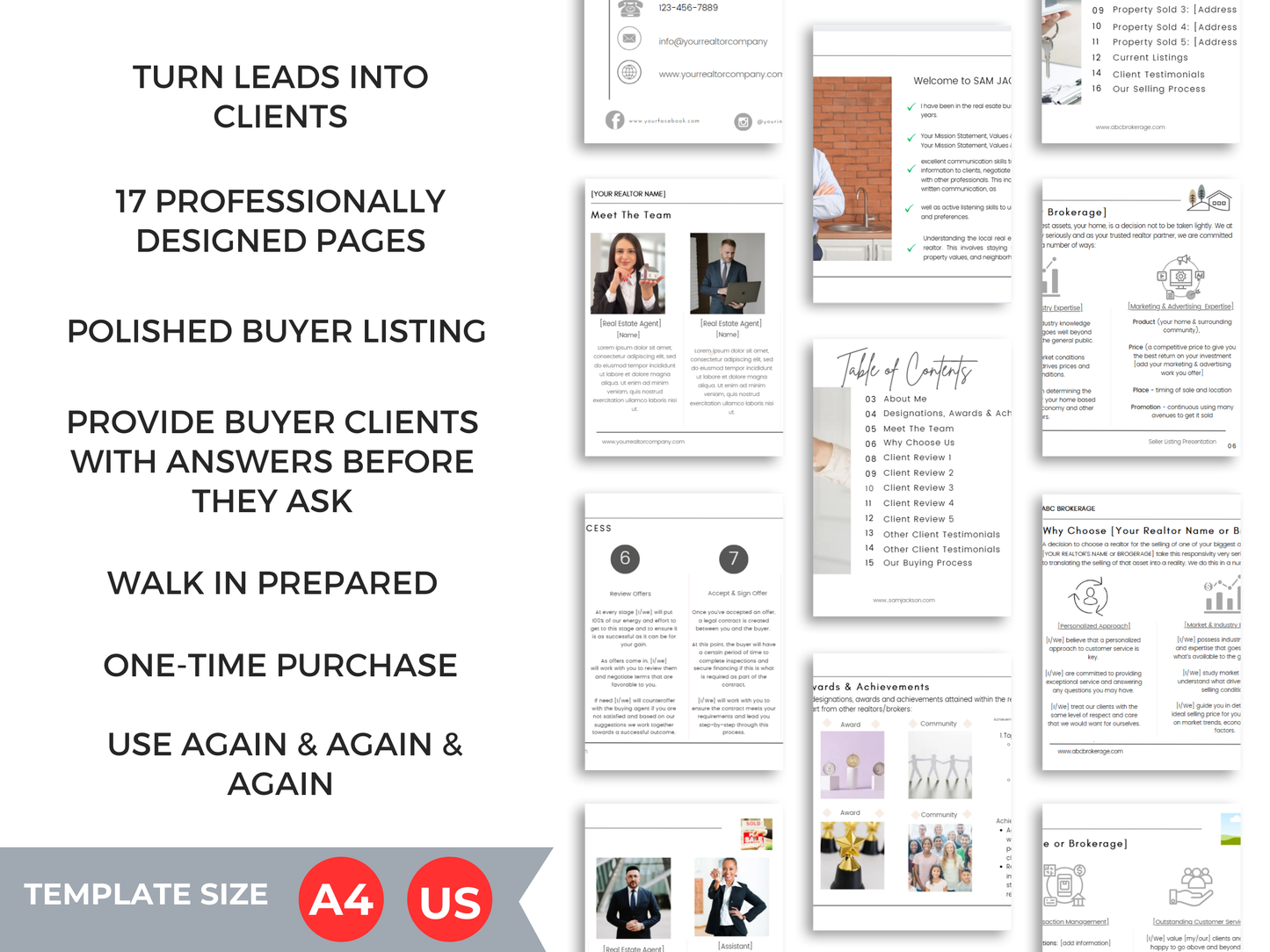 Buyer Listing Presentation Template