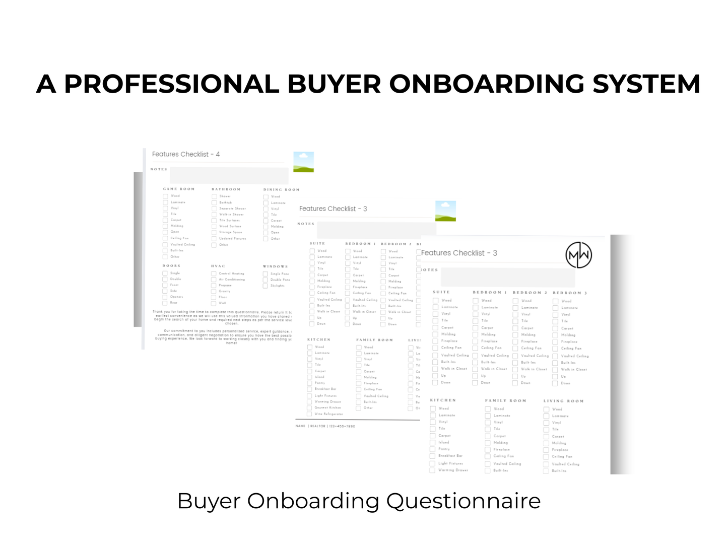 Buyer Onboarding Questionnaire Template