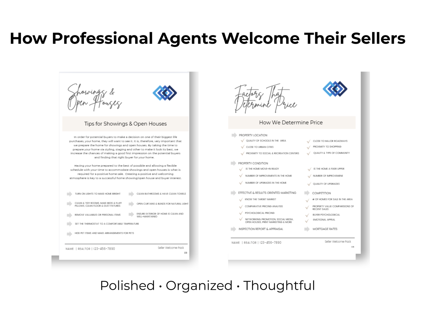 Seller Welcome Pack Template