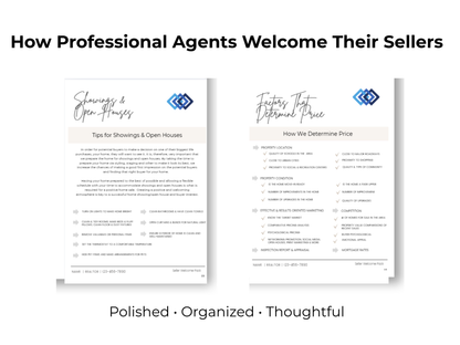 Seller Welcome Pack Template