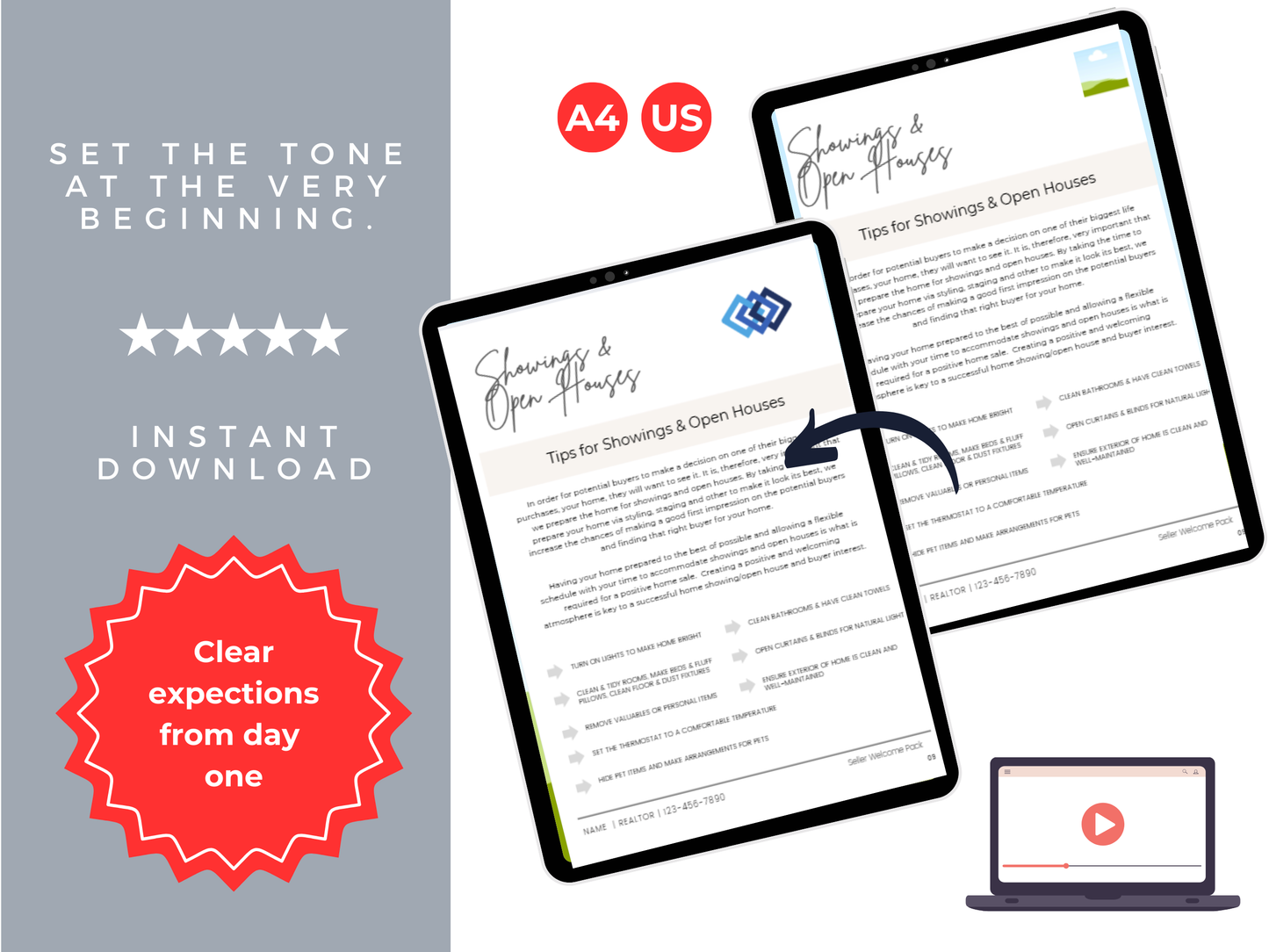 Seller Welcome Pack Template