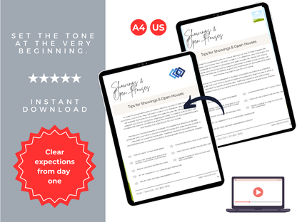 Seller Welcome Pack Template