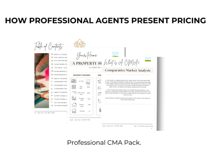 Seller Comparative Market Analysis (CMA) Pack Template