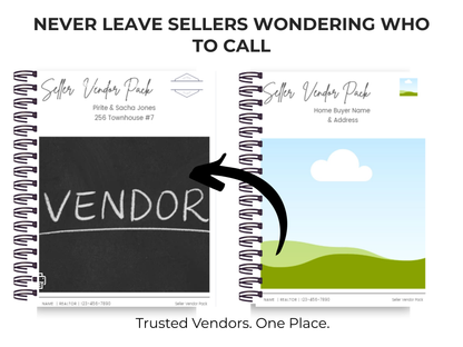 Seller Vendor Pack Template