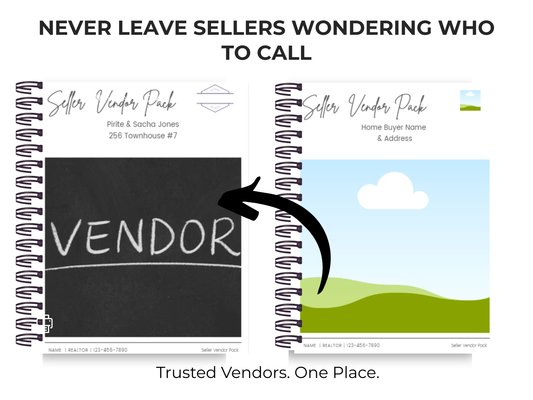 Seller Vendor Pack Template