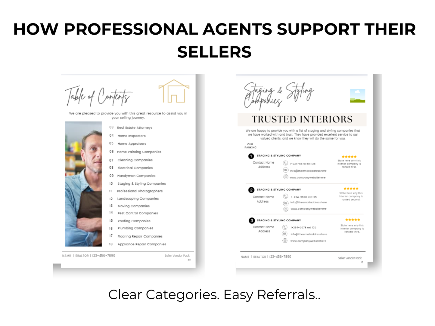 Seller Vendor Pack Template