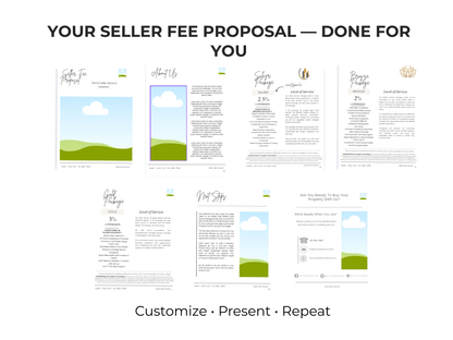 Seller Fee Proposal Template