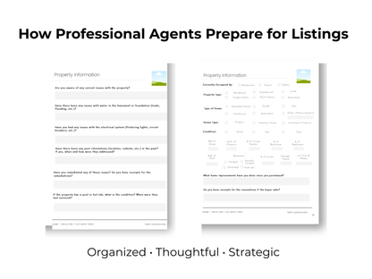 Seller Onboarding Questionnaire  Template