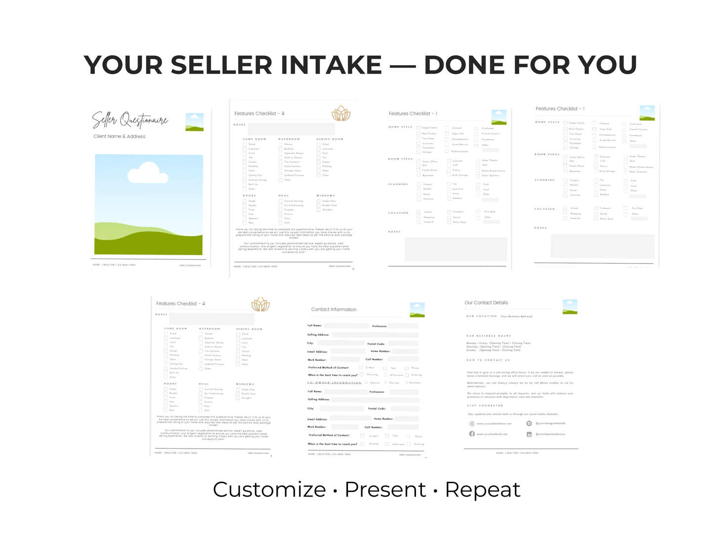 Seller Onboarding Questionnaire  Template