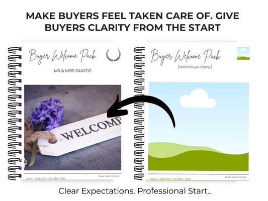 Buyer Welcome Pack Template
