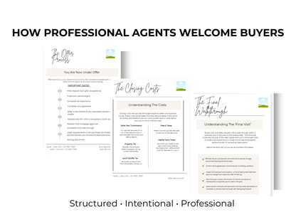 Buyer Welcome Pack Template