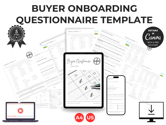 Buyer Onboarding Questionnaire  Template