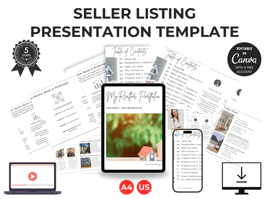 Seller Listing Presentation Template