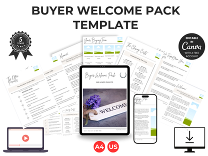 Buyer Welcome Pack Template