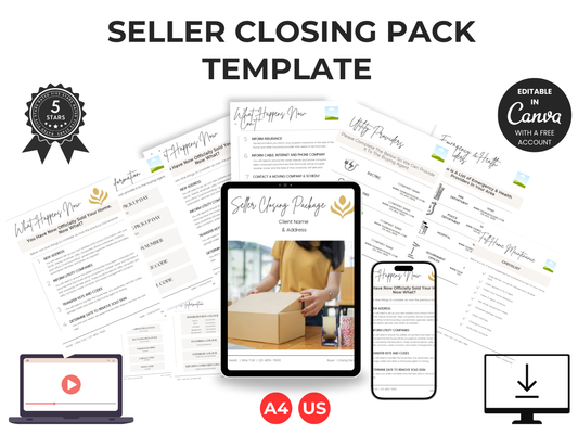 Seller Closing Pack Template