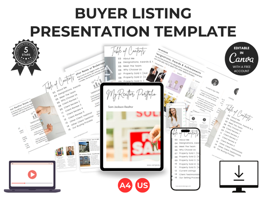 Buyer Listing Presentation Template
