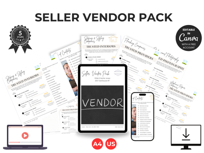 Seller Vendor Pack Template