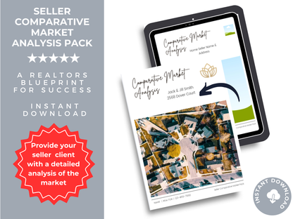 Seller Comparative Market Analysis (CMA) Pack Template