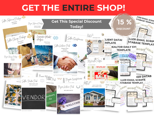 The Realtors Corner Entire Shop Bundle
