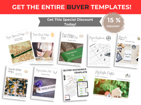The Entire Buyer Templates Bundle