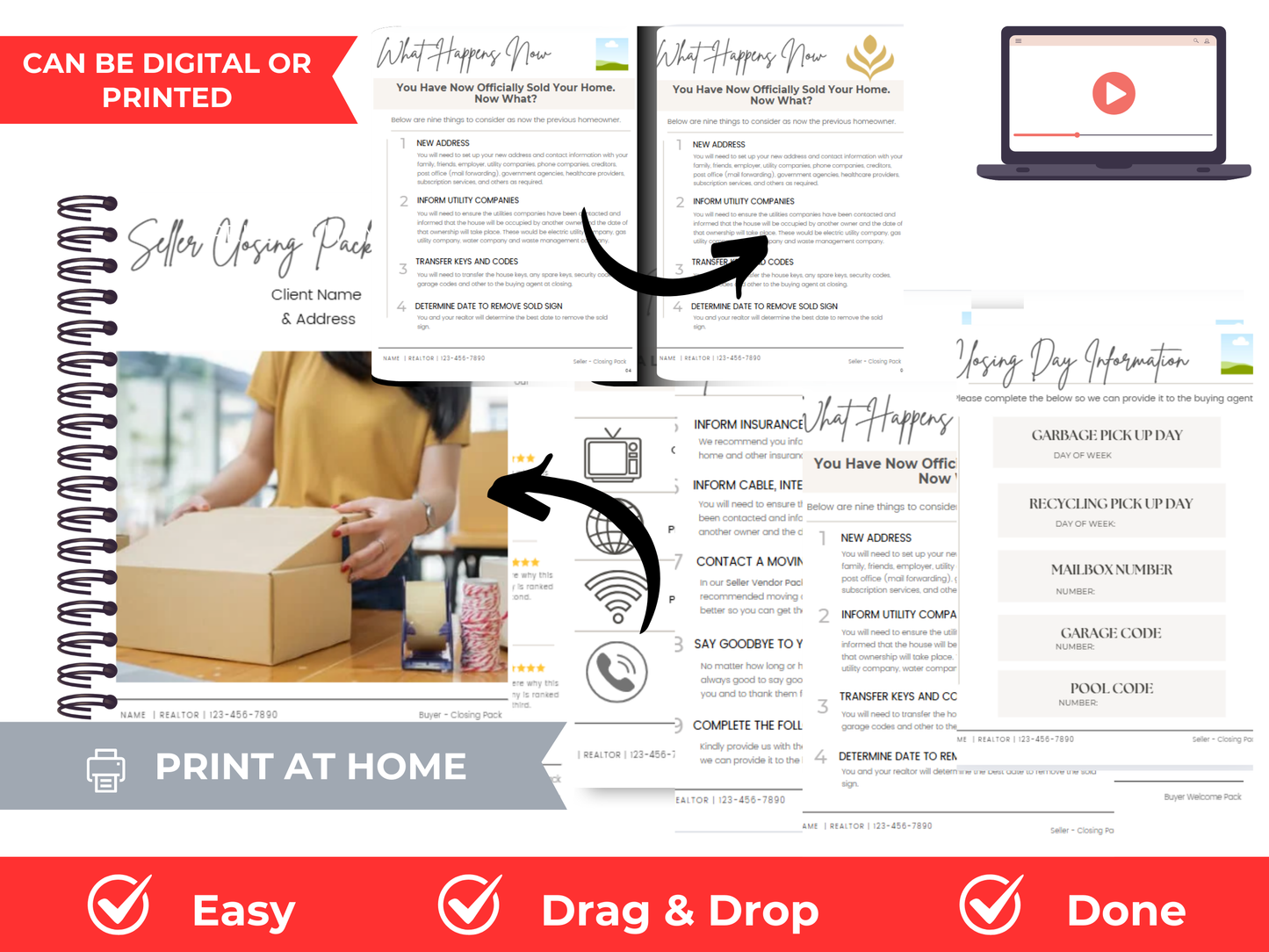 Seller Closing Pack Template