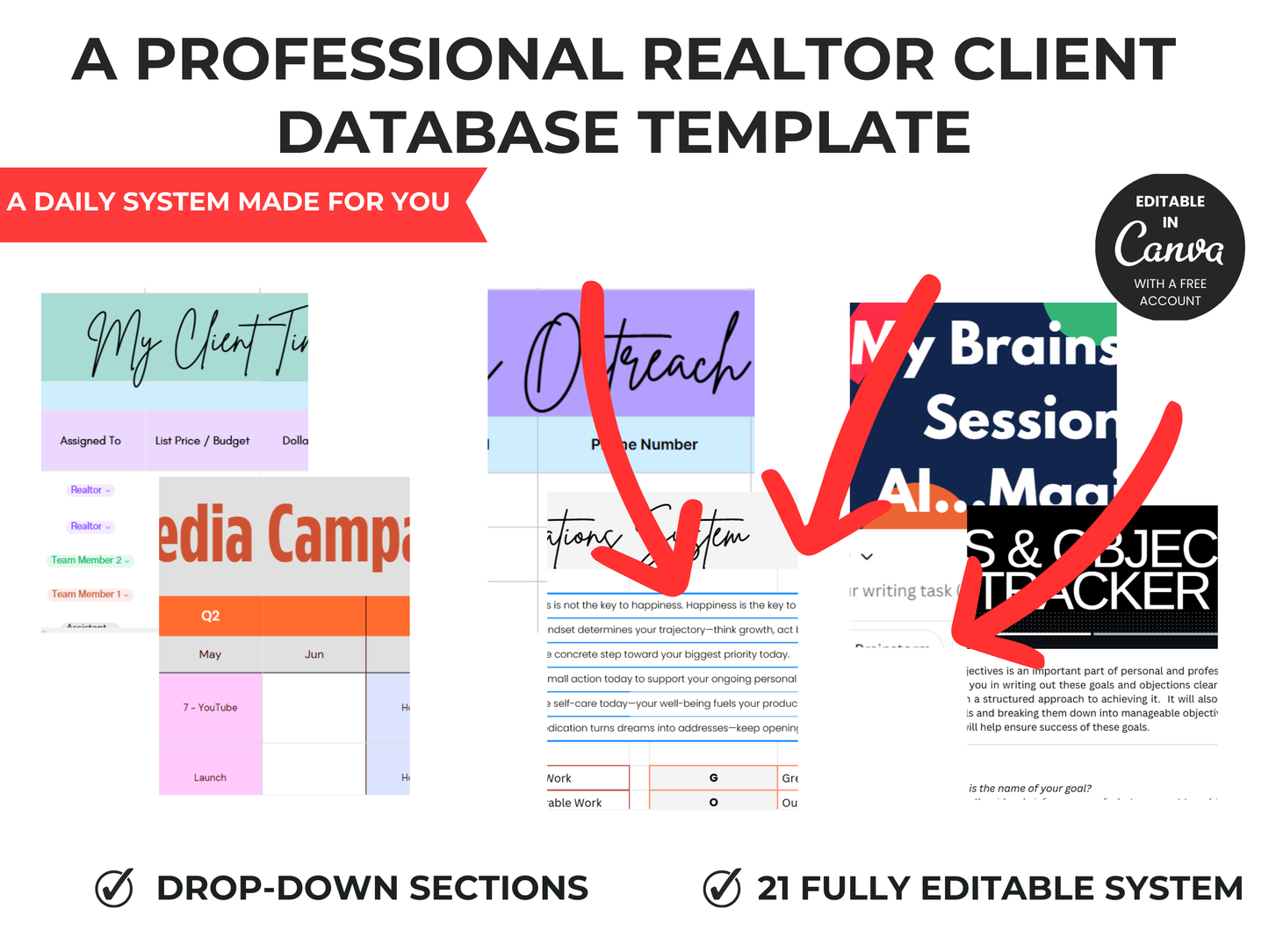My Realtor Daily System Template