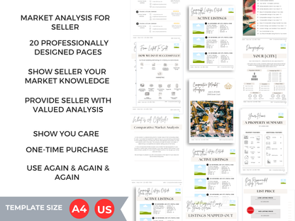 Seller Comparative Market Analysis (CMA) Pack Template