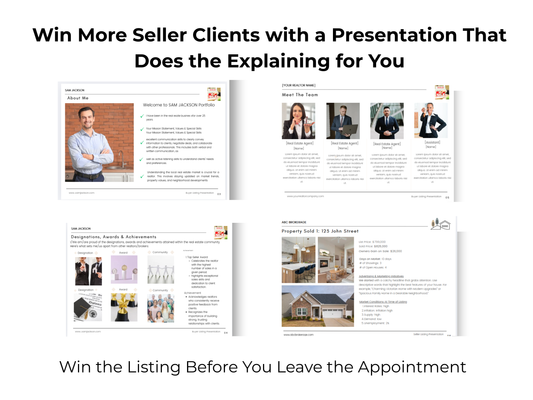 Seller Listing Presentation Template