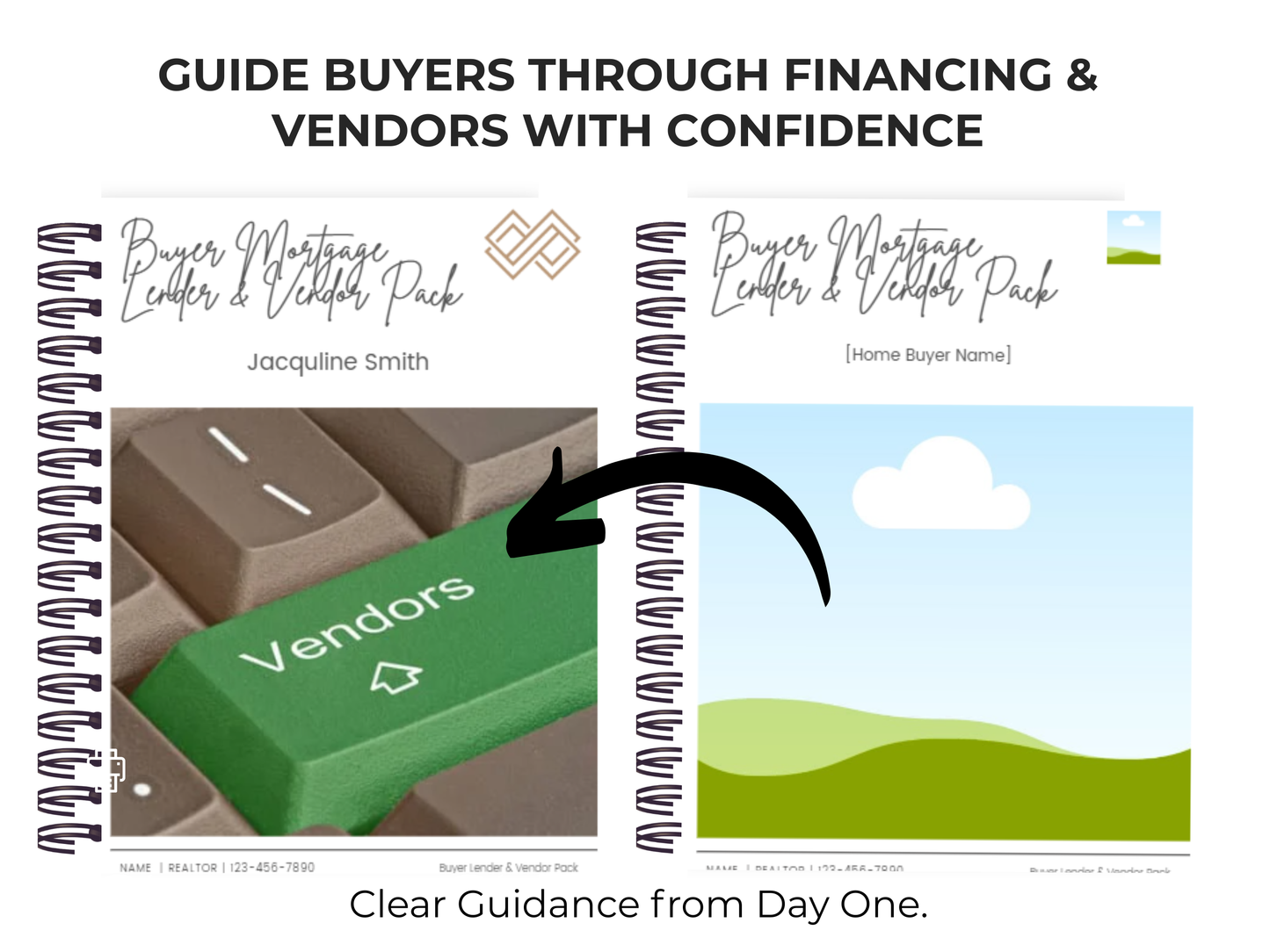 Buyer Mortgage Lender & Vendor  Pack Template